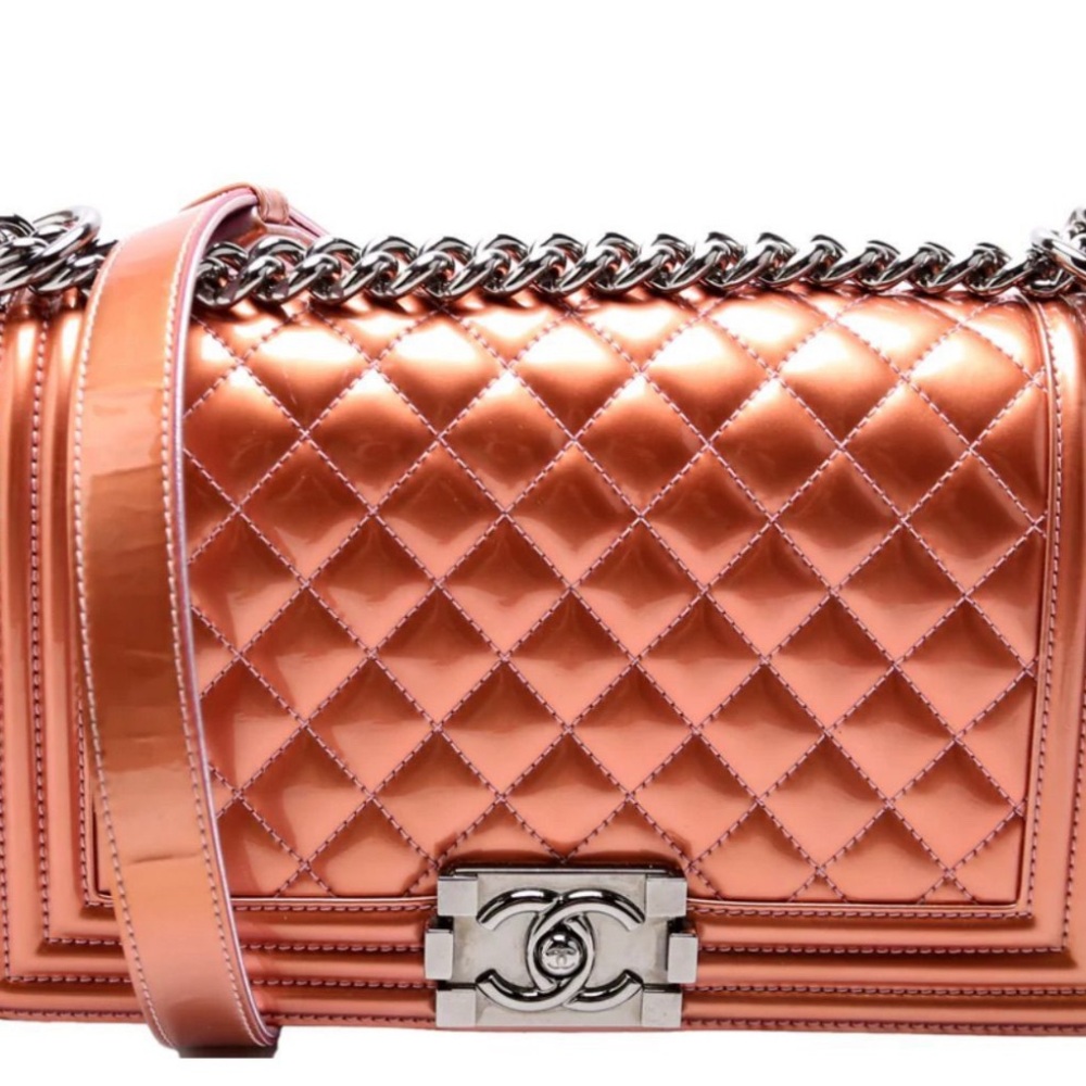 Small Authentic Chanel Boy Bag